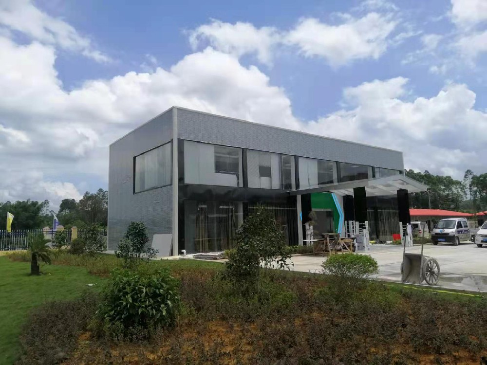 廣西（xī）路建集團鋼結構展廳